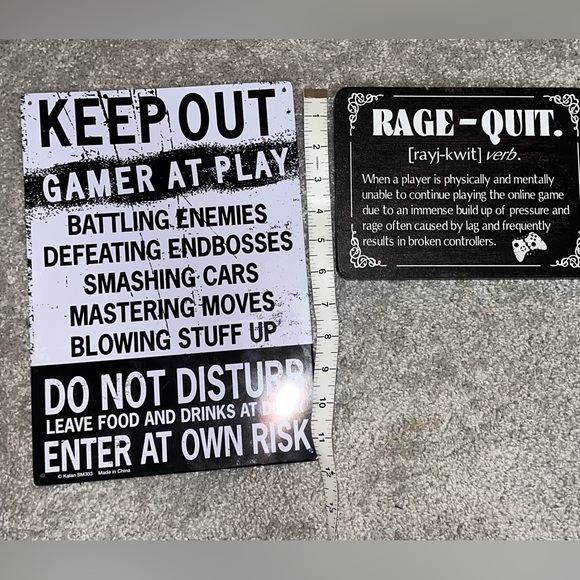 Gamer Sign Bundle - Picture 7 of 8